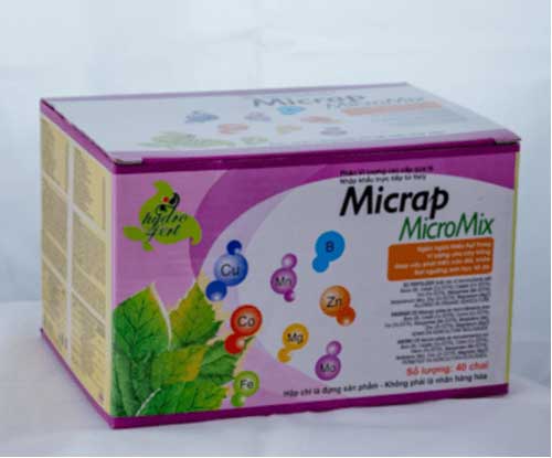 Micrap MicroMix (Trung- Vi lượng bón lá hạt cốm)